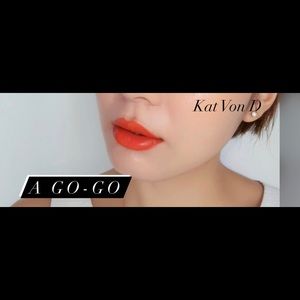 Kat Von d studded kiss lipstick A-GO-GO